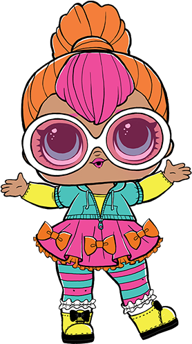 2-023 Neon Qt - Lol Surprise Neon Qt (403x550), Png Download