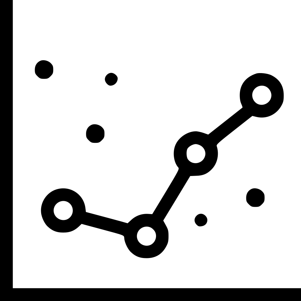 Dotted Graphs Comments - Icon (980x980), Png Download