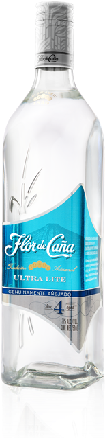 Ultra Lite - Flor De Caña Ultra (246x647), Png Download