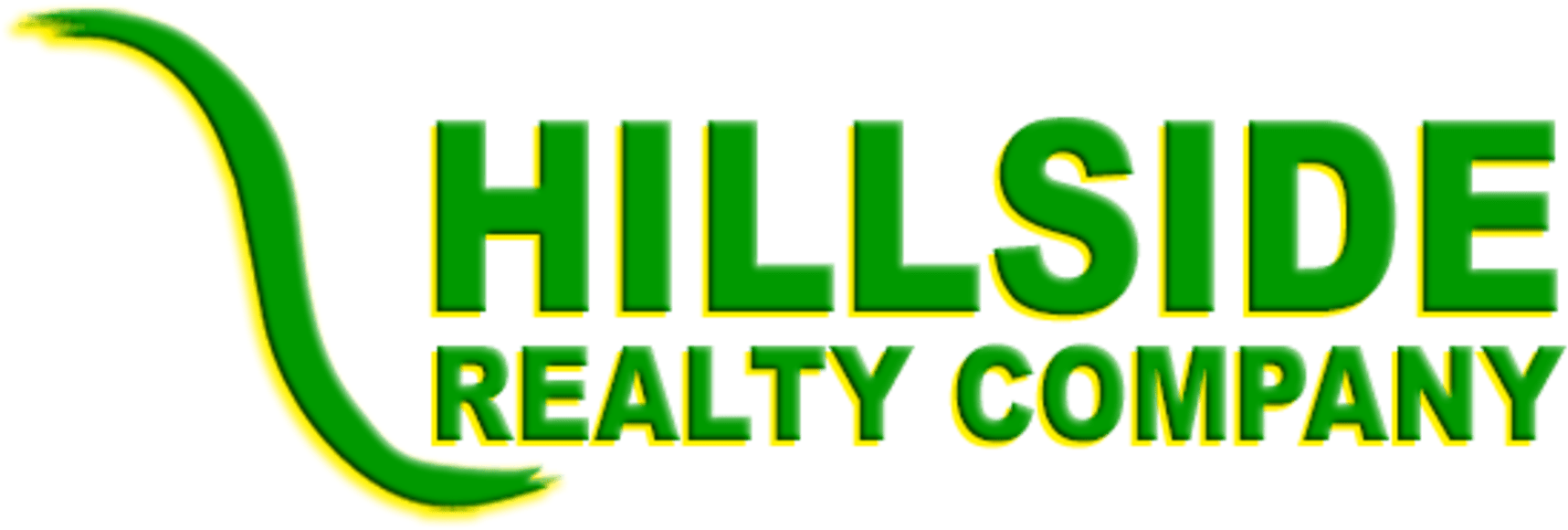 Hillside Realty Company - Side Up (1803x654), Png Download