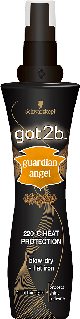 Got2b Guardian Angel Heat Protection - Got2b Guardian Angel Heat Protector Spray (970x1400), Png Download