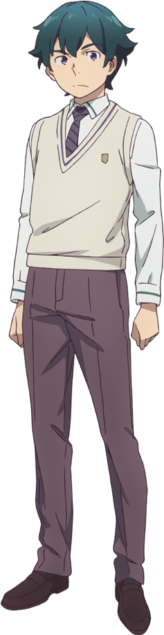 Characters - Masamune Izumi Eromanga Sensei (400x917), Png Download