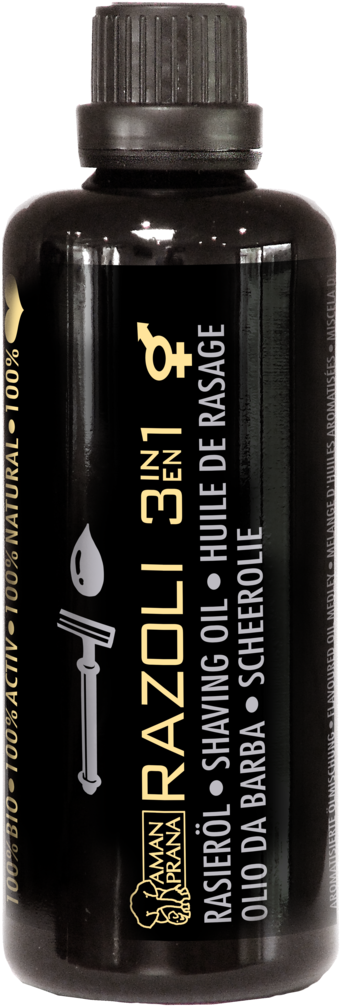 Download Amanprana Razoli Shaving Oil Man - Amanprana Razoli Shaving Oil For Women (607x1080), Png Download