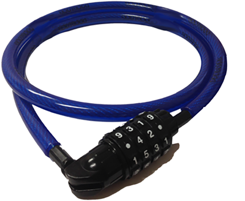 Dockslocks 3 Straight Cable With Combination Lock - Dockslocks Straight ...