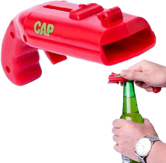 Load Image Into Gallery Viewer, Bottle Cap Launcher - Bottle Opener (600x600), Png Download
