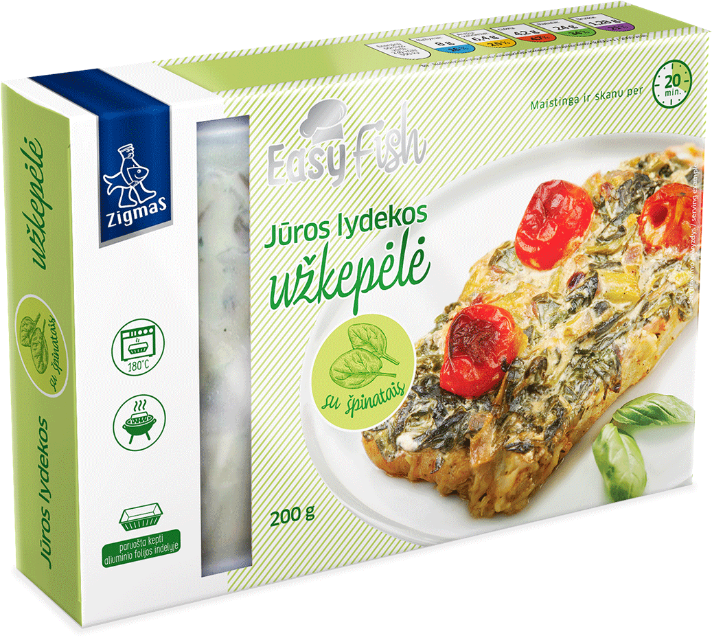 Easy Fish Hake Fillet Casserole With Spinach - Muesli (1600x1000), Png Download