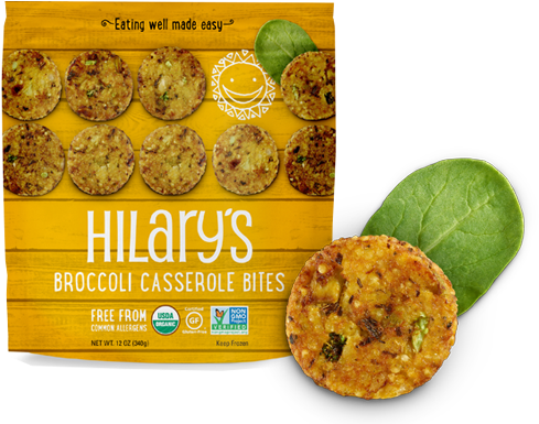 Ingredients - Hillarys Broccoli Casserole Bites (545x399), Png Download