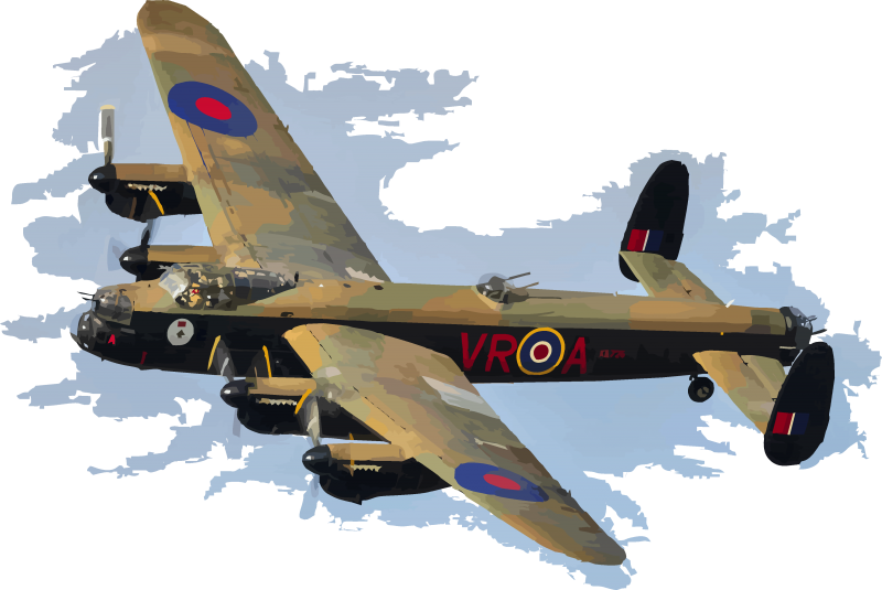 Lancaster Bomber - T-shirt (800x535), Png Download