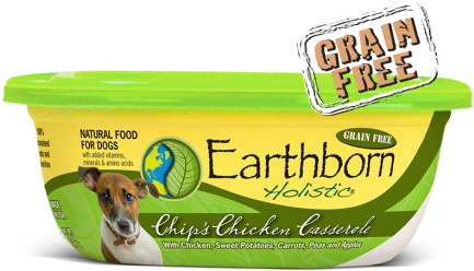 Chip's Chicken Casserole™ Stew Bag - Earthborn Holistic Peppers Pot Roast Tubs 8 - 9 Oz (520x593), Png Download
