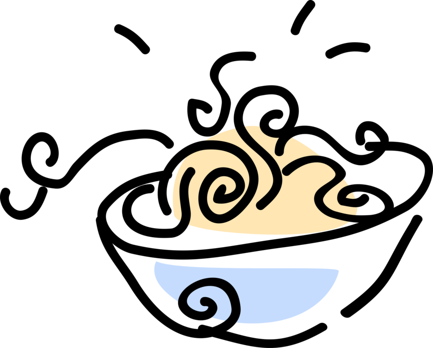 Vector Illustration Of Italian Cuisine Spaghetti Pasta - Italian Cuisine (871x700), Png Download