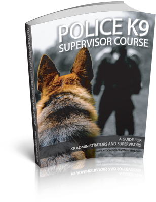 K9 Supervisor Training Manual - Police Dog Training Textbooks (380x426), Png Download
