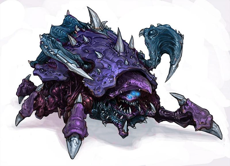 Png - Zerg Roach Png (800x580), Png Download