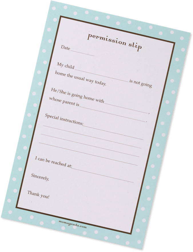 Permission Pad - Portable Network Graphics (900x900), Png Download
