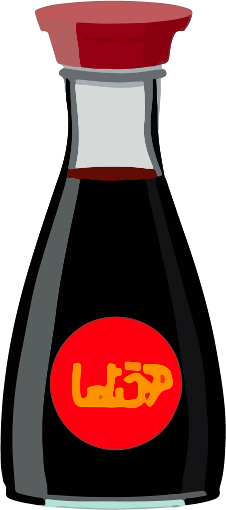 Sauce Clipart Soy Sauce - Soy Sauce Clipart (1848x1563), Png Download
