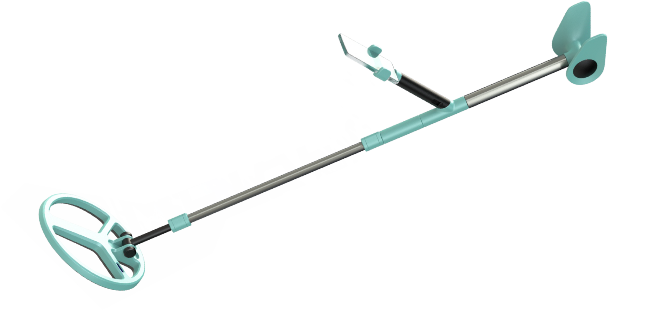 All You Need To Search For Treasures - Metal Detector (2102x1004), Png Download