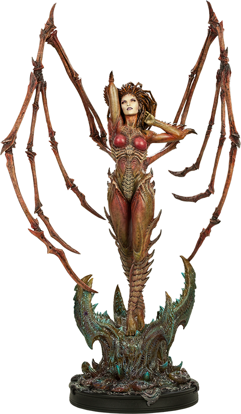 Pre-order Sideshow Starcraft Ii Kerrigan Queen Of Blades - Sideshow Toys Starcraft Ii Kerrigan: Queen Of Blades (480x825), Png Download