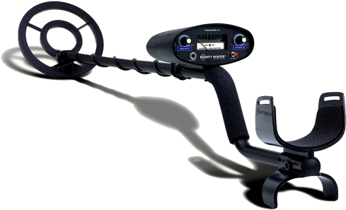 Best Metal Detectors In 2018 Review - Bounty Hunter - Tracker Iv Metal Detector (500x301), Png Download