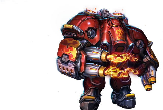 Starcraft Png - Heroes Of The Storm Blaze Png (800x445), Png Download