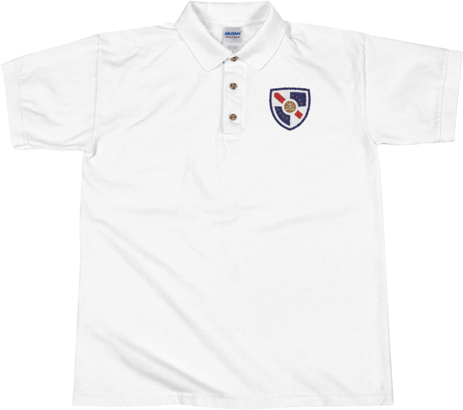The Rat Trick Embroidered Polo Shirt - Polo Shirt (1000x1000), Png Download