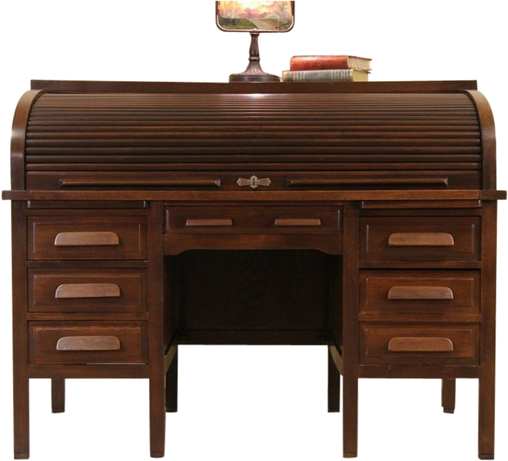 Roll Top Desk Transparent Background - Desk (731x731), Png Download