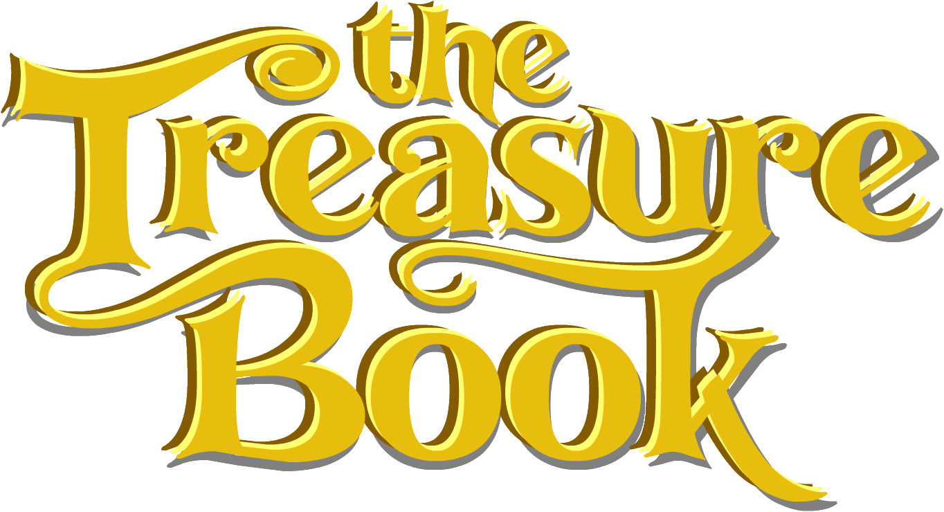 The Treasure Book Logo - Treasure Book (1364x740), Png Download