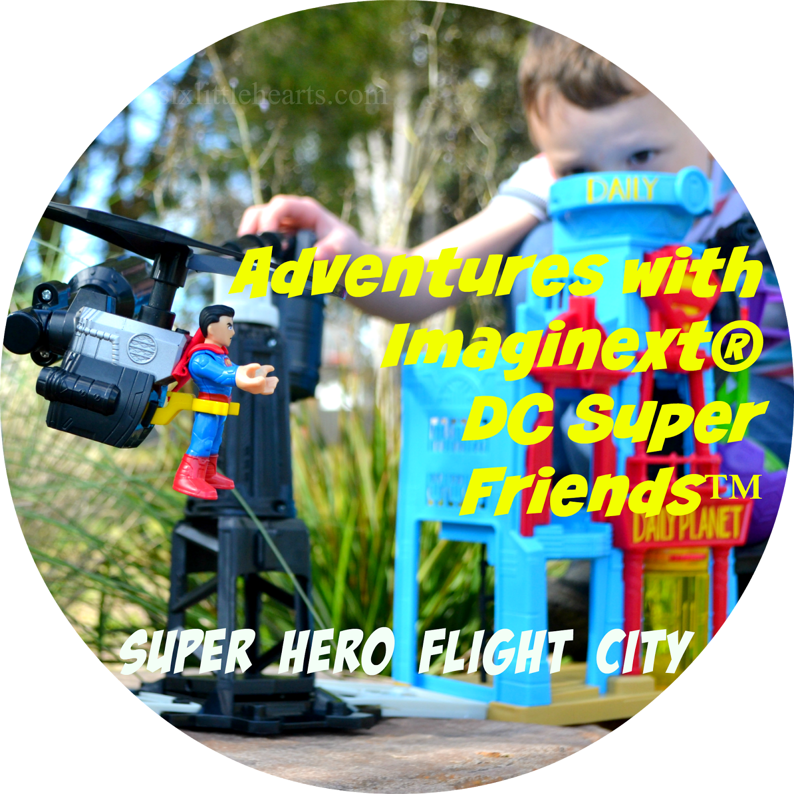 Imaginext® Dc Super Friends™ Super Hero Flight City - Imaginext (1600x1600), Png Download
