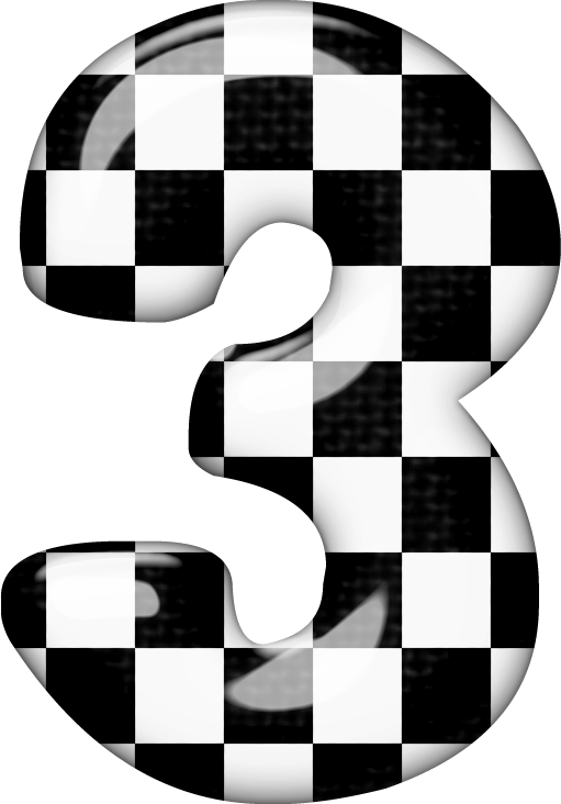Фото, Автор Eledee На Яндекс - Number 3 Checkered Flag (511x732), Png Download