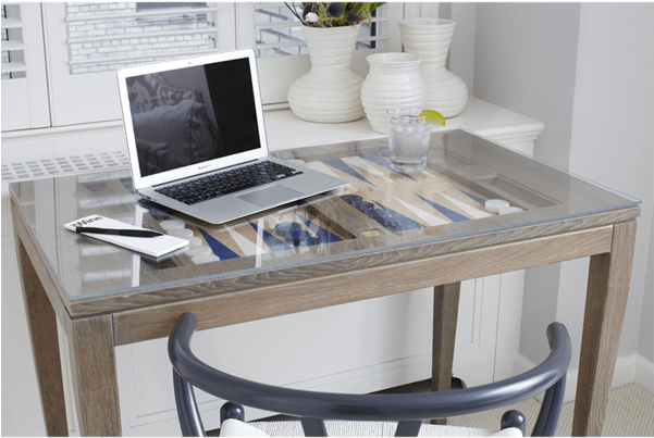 Complete Computer With Table (600x600), Png Download