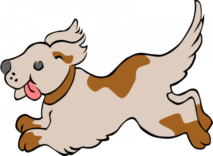 Perro Clipart Puppy - Clipart Dog Transparent Background (682x500), Png Download