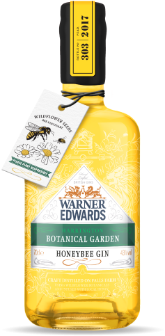 Spirits - Warner Edwards Honeybee Gin (290x535), Png Download