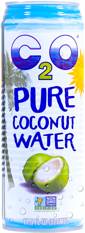 Fresh From The Inland Coconut Groves Of Thailand, C2o - Coconut Water Espresso (280x760), Png Download