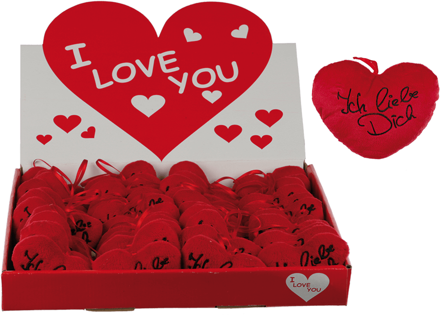 Bigbuy I Love You Plush Heart (10 Cm) 10 Gr (945x709), Png Download