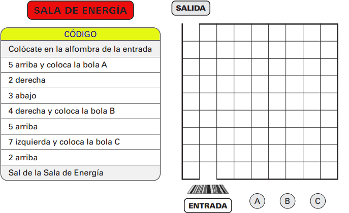 Ayúdale Tú Y Siguiendo El Código, Señala El Camino - Number (694x442), Png Download