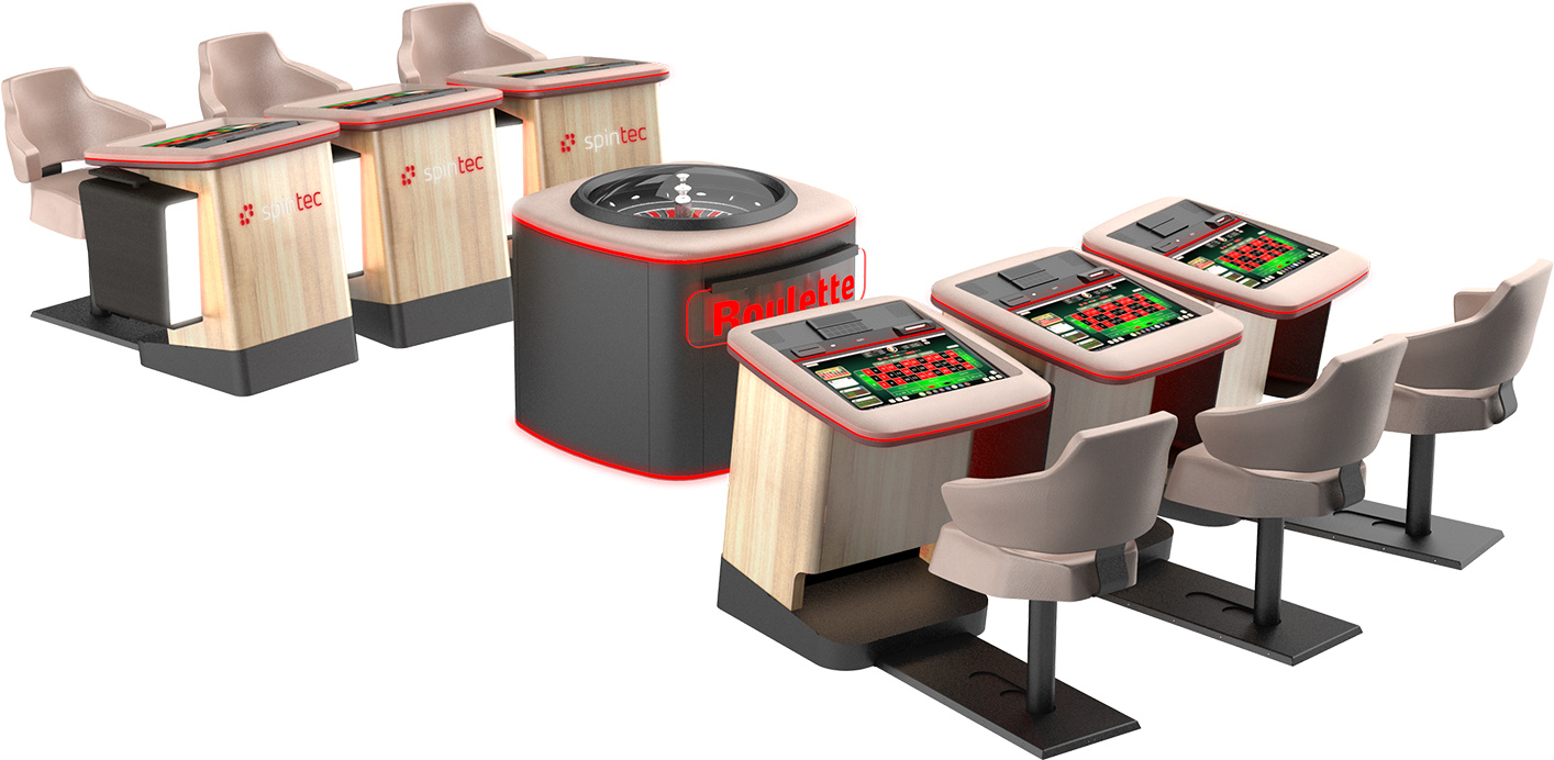 Aura Automated Roulette 6 Playing Stations - Ice London 2019 (1500x1500), Png Download