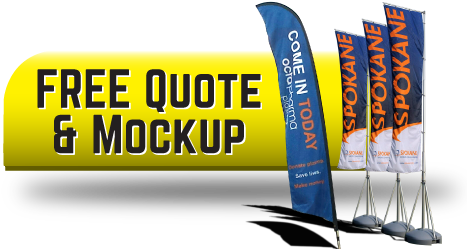 Advertise With A Feather Or Teardrop Style Banner With - Signs For Success (490x250), Png Download