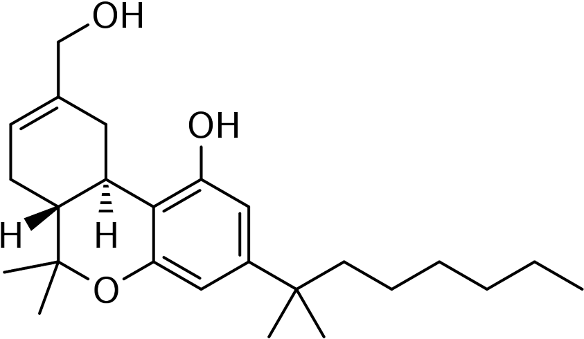 A Synthetic Anandamide Receptor Chemical - Hu 210 (900x549), Png Download