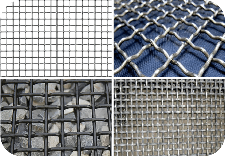 Types Of Crimps - Mesh (780x547), Png Download