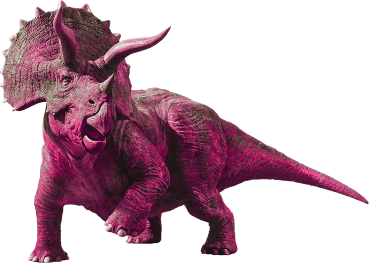 Tracy The Pink Dinosaur - Jurassic World Fallen Kingdom Triceratops (738x526), Png Download