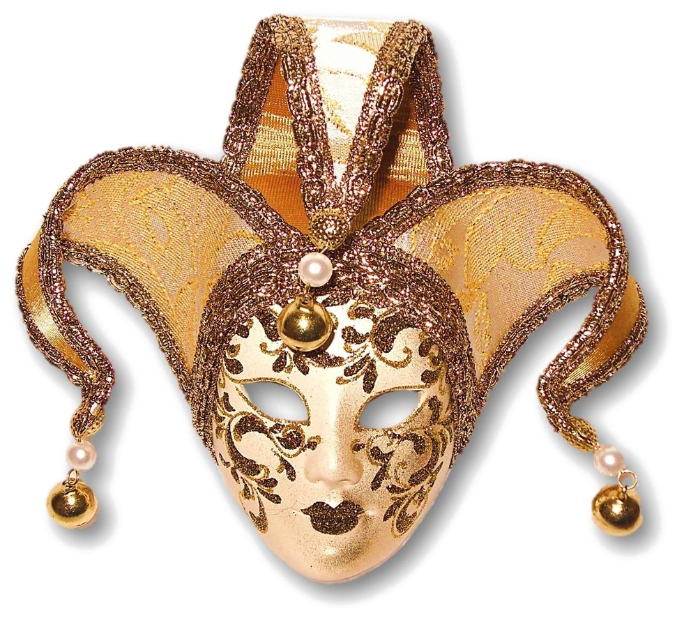 Venetian Mask Png Background Image - Venice (1400x1050), Png Download