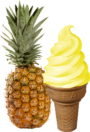 Pineapple Png Transparent Background (371x440), Png Download