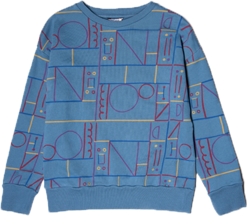 Barn Of Monkeys Printed Sweatshirt Circuit - Sweatshirt (960x720), Png Download