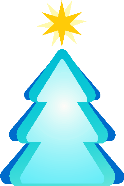 Árbol De Navidad - Arbol De Navidad Azul Png (421x621), Png Download
