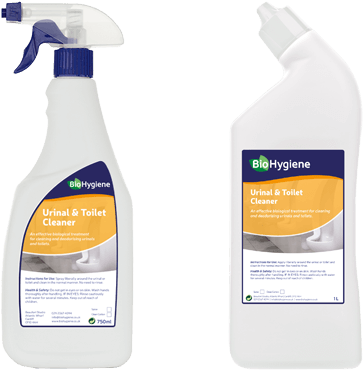 Biohygiene-urinal - Cleaner (517x370), Png Download