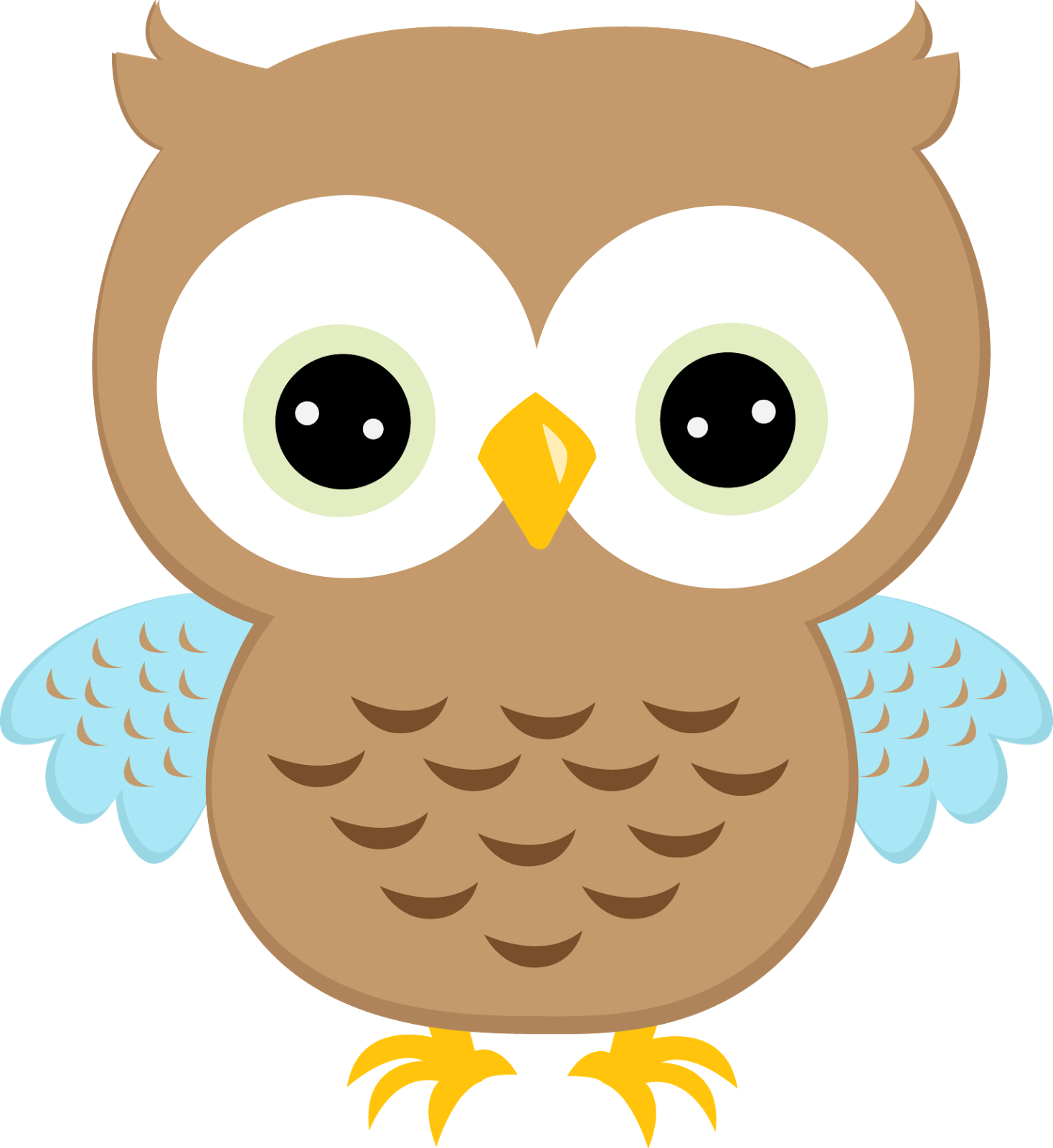 Imágenes De Búhos Owl Cartoon, Owl Clip Art, Owl Art, - Owl Clipart (1468x1600), Png Download