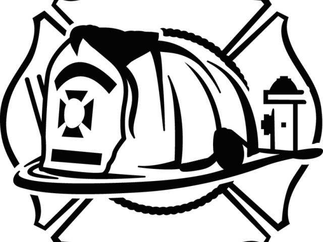 Helmet Clipart Fire - Maltese Cross With Axes (640x480), Png Download