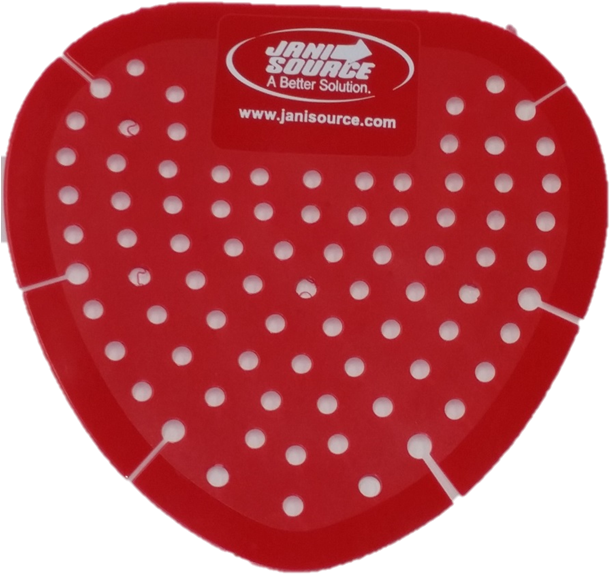 Regular Deodorizing Urinal Screen, Cherry - Janisource Regular Deodorizing Urinal Screen, Cherry (632x1125), Png Download