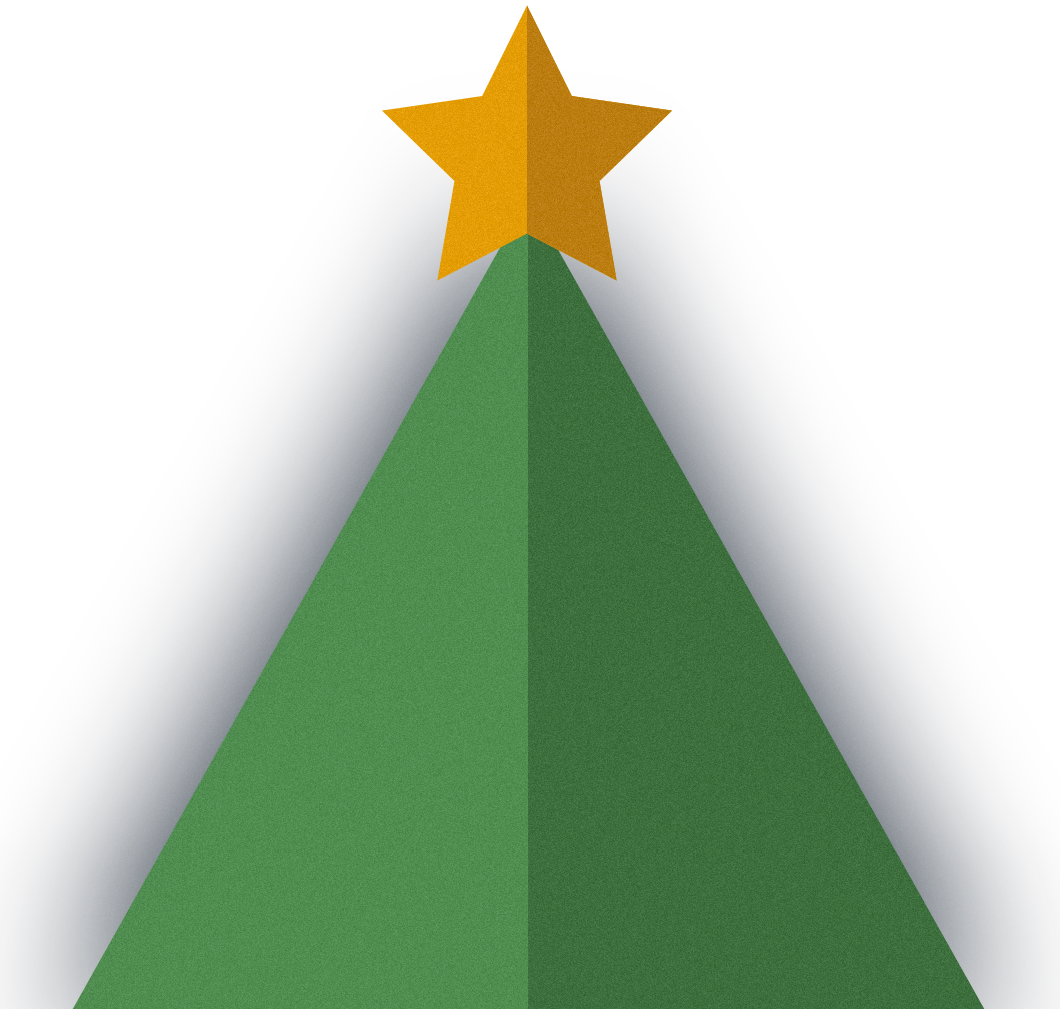 Christmas Tree (1060x1009), Png Download