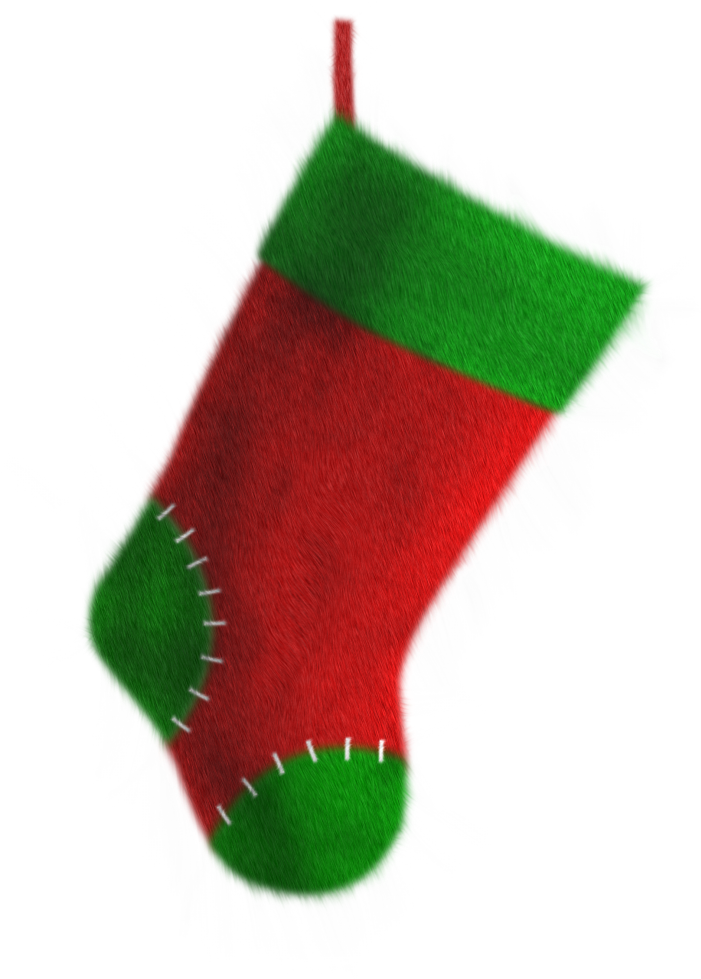 Christmas Socks Png For Kids - Old Christmas Sock Png (1024x1024), Png Download