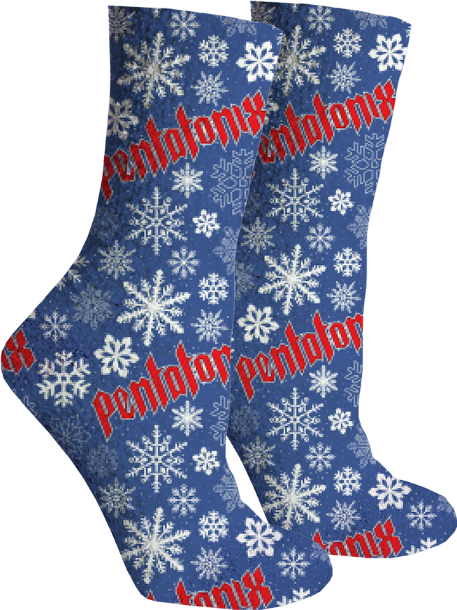 Snowflake Logo Socks - Sock (1000x1000), Png Download