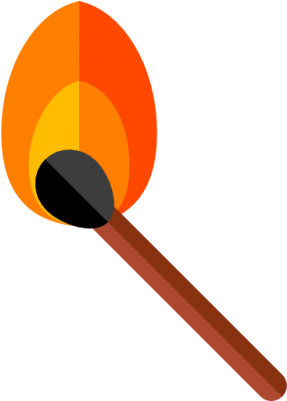Burn Matches Clip Art Png Images - Matches Icon (400x400), Png Download
